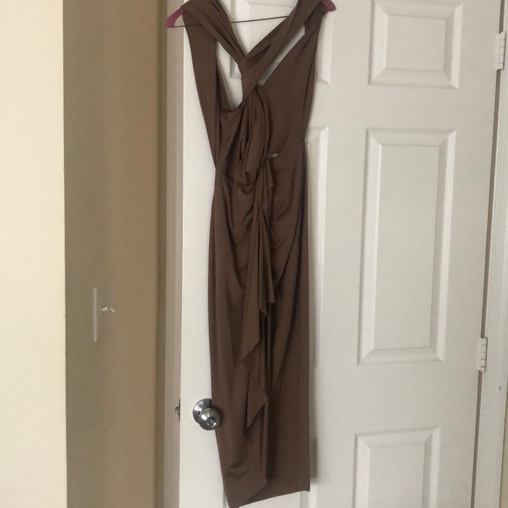 Tan dress